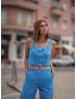 TOP SWALLOW 3725 AZUL RIS