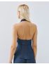 TOP DENIM 63-2020 HALTERN
