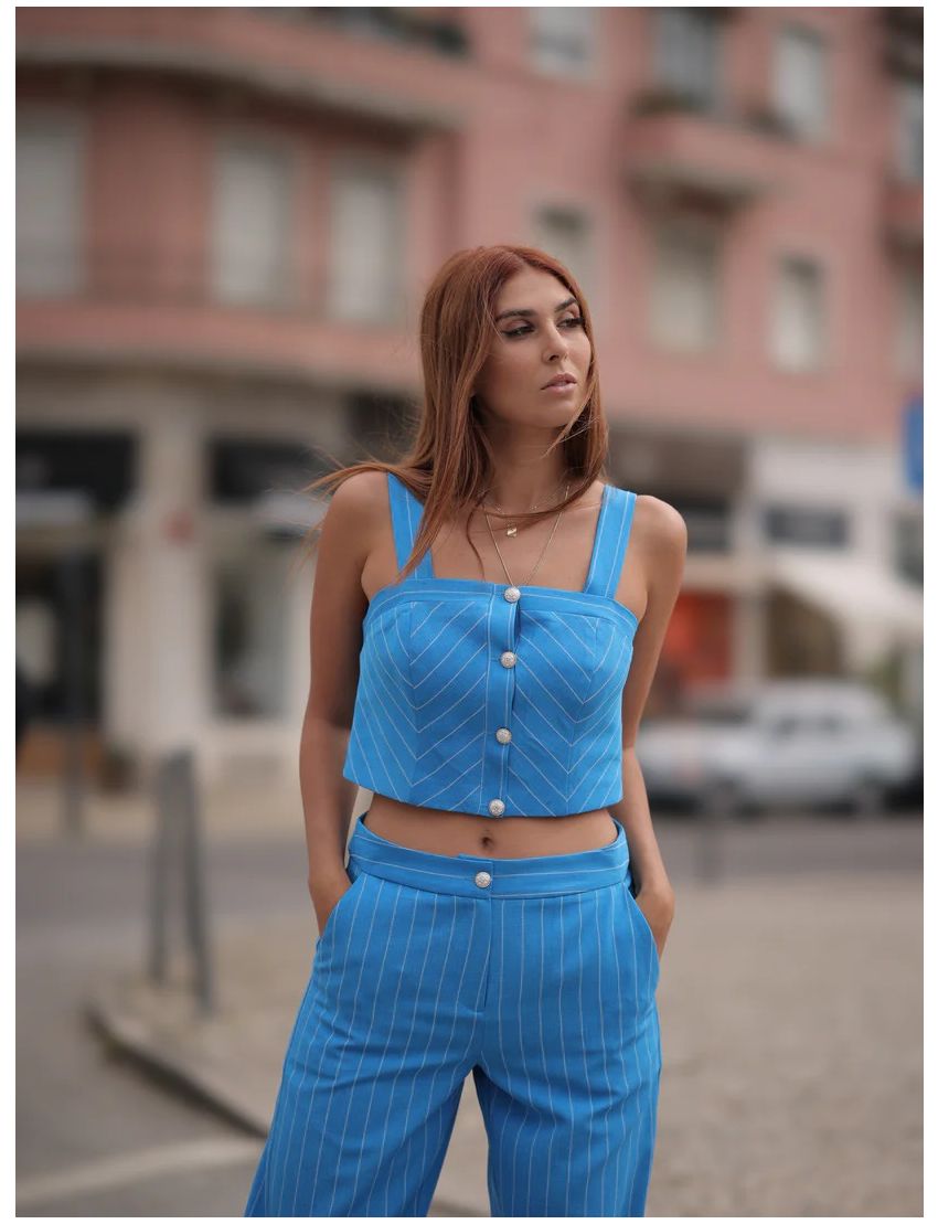TOP SWALLOW 3725 AZUL RIS