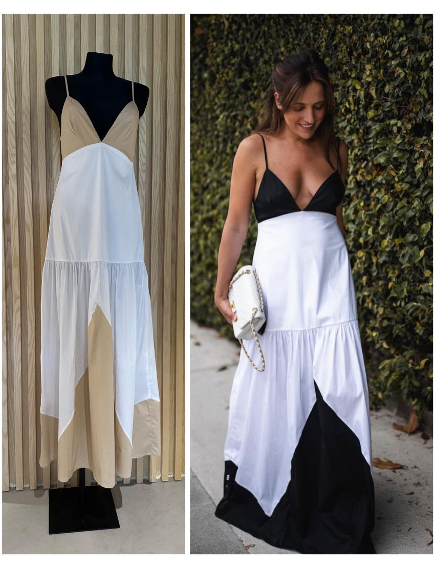 VESTIDO JIJIL AB233 BRANC