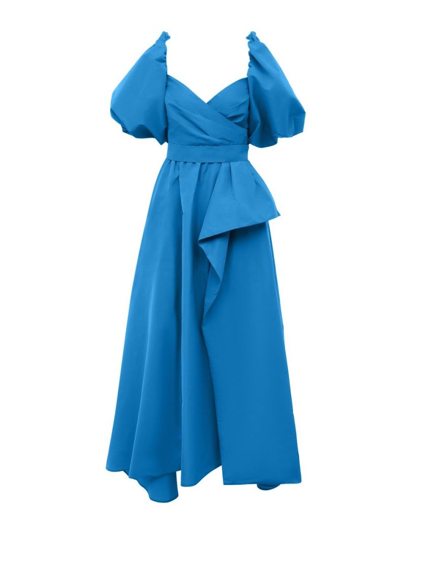 VESTIDO PINKO 100604 AZUL