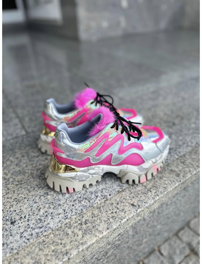 TENIS EXÉ XY169-2 PRATA M