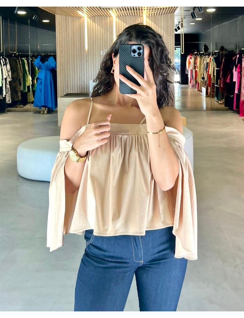 TOP JIJIL BL147 BEGE DECO