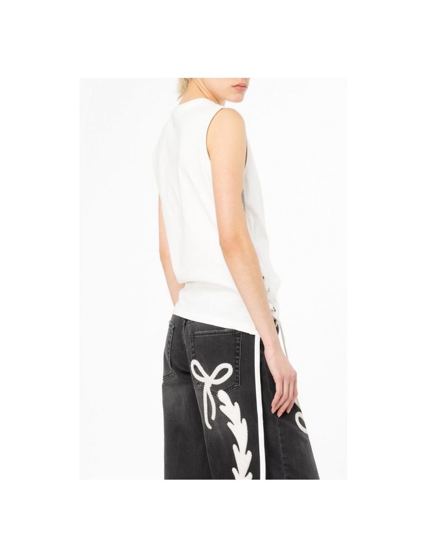 TOP PINKO 103574 BRANCO A