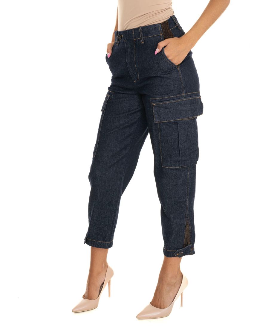 CALÇA PINKO 103856 DENIM 