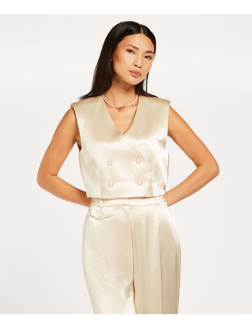 COLETE JOSH V LEVA ECRU T