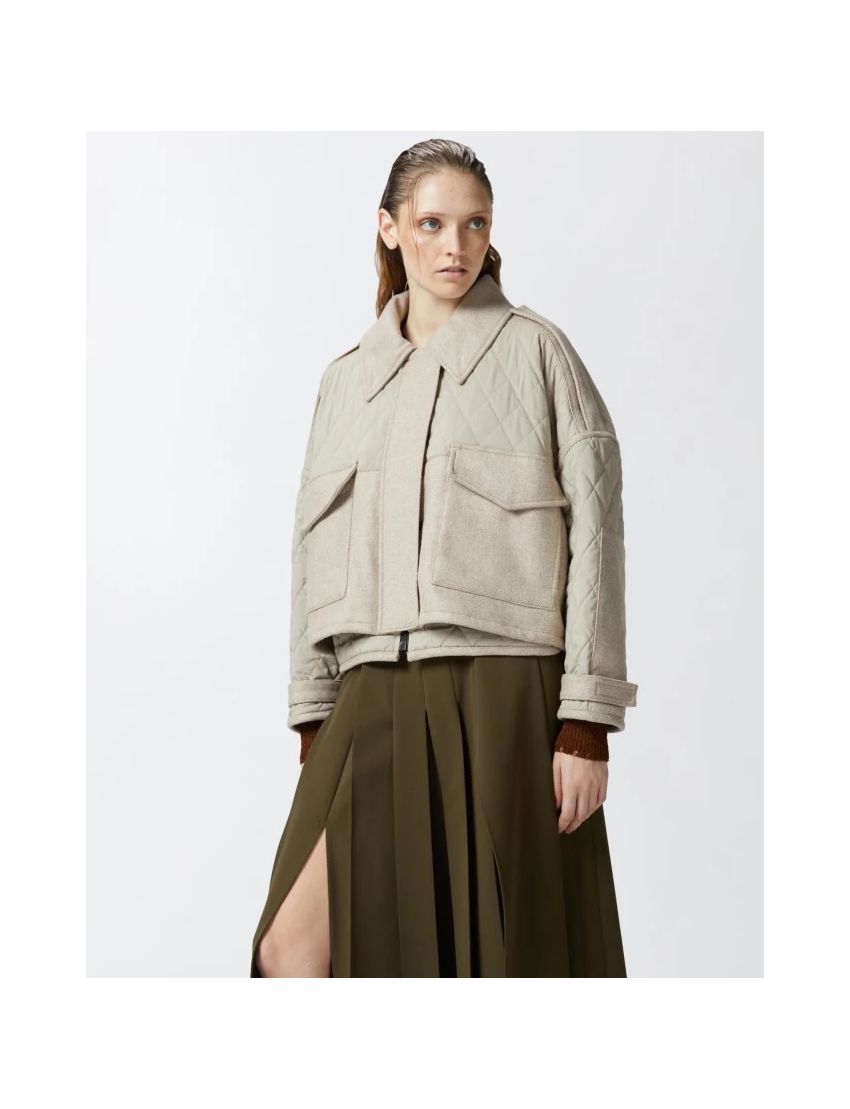 PARKA PINKO 104408 CINZA 