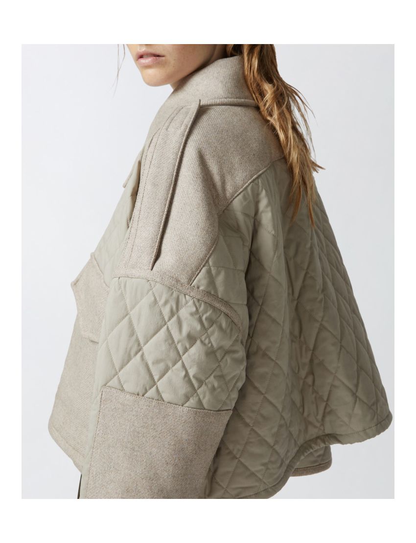 PARKA PINKO 104408 CINZA 