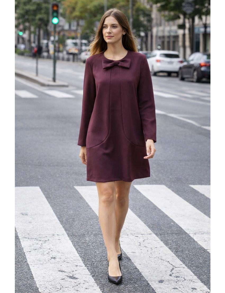 VESTIDO VICOLO TS0077 BOR