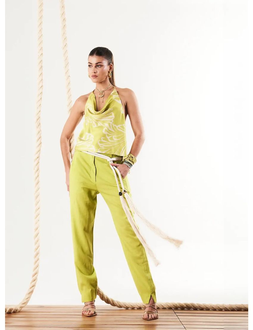 CALÇA OPEN 22202109 VERDE