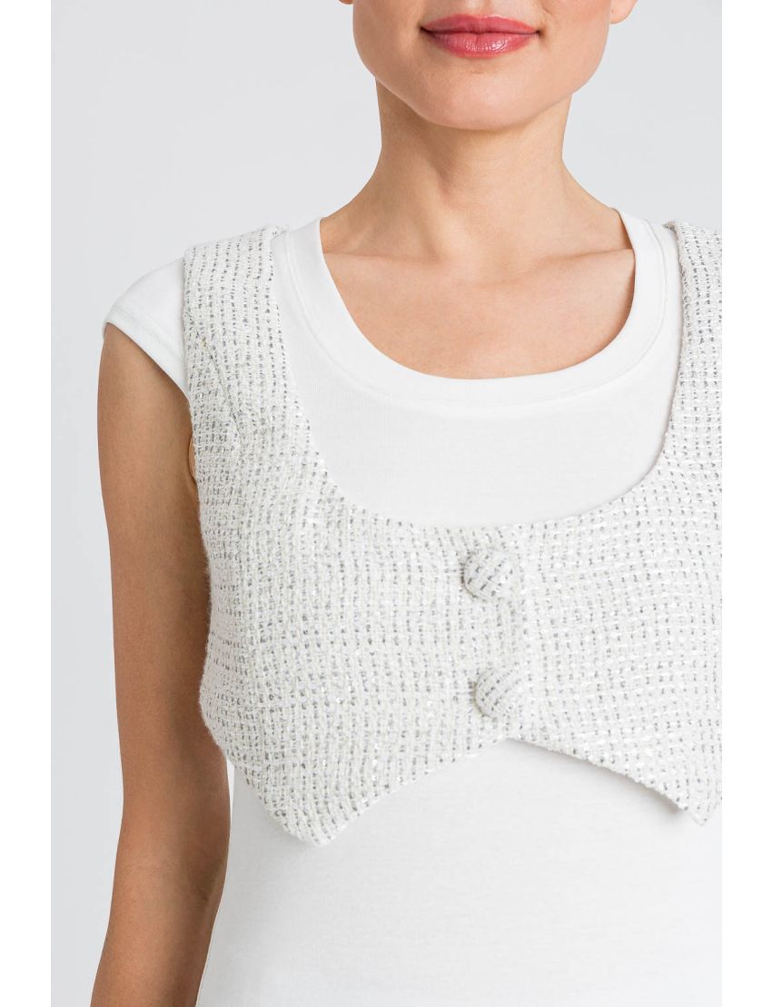 COLETE + T-SHIRT ACTITUDE