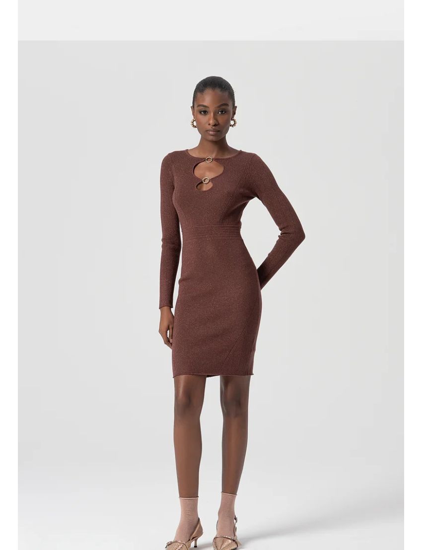 VESTIDO MINI WD5010 MALHA