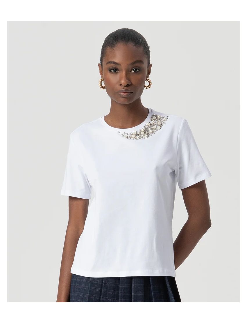 T-SHIRT WT3001 C/ PEROLAS