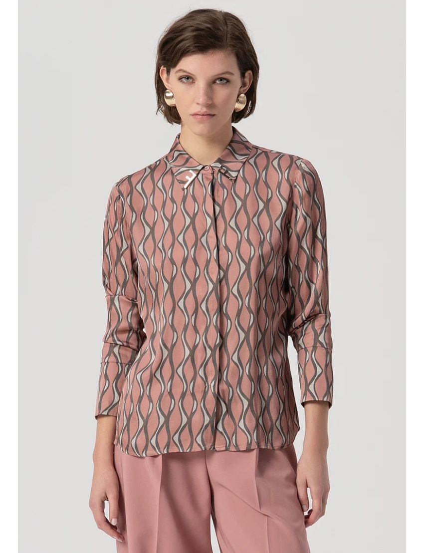 CAMISA WT6010 ESTAMPA CON