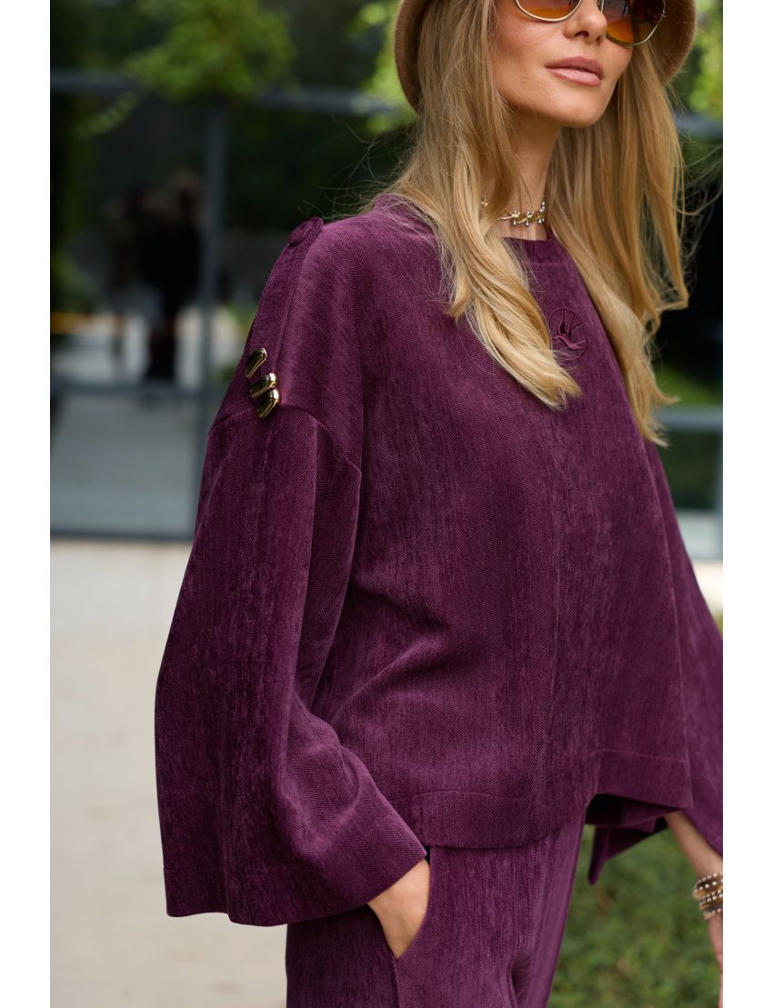 SWEAT 5605 ESPIGA C/ APLI