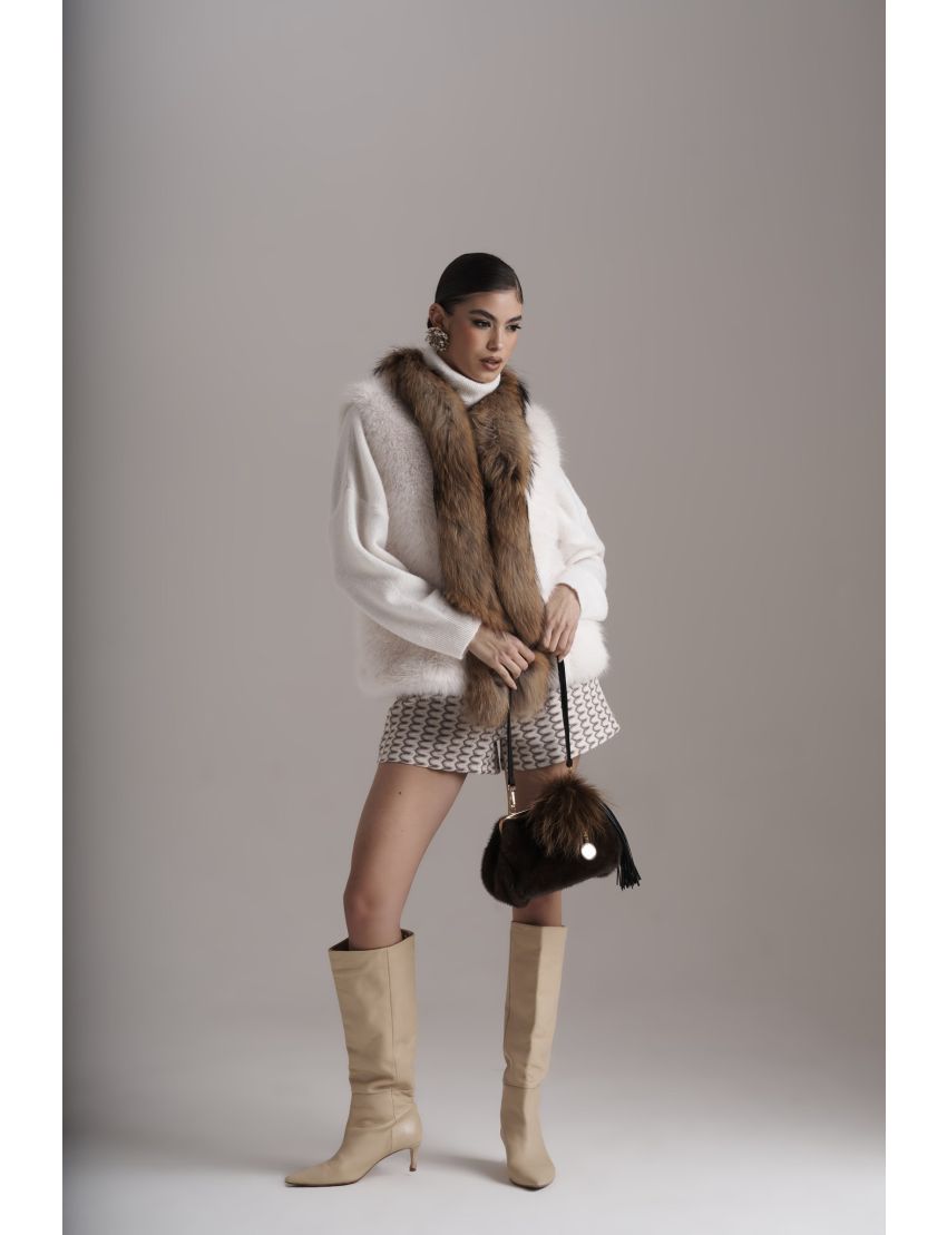 COLETE 4324020 PÊLO RASO 