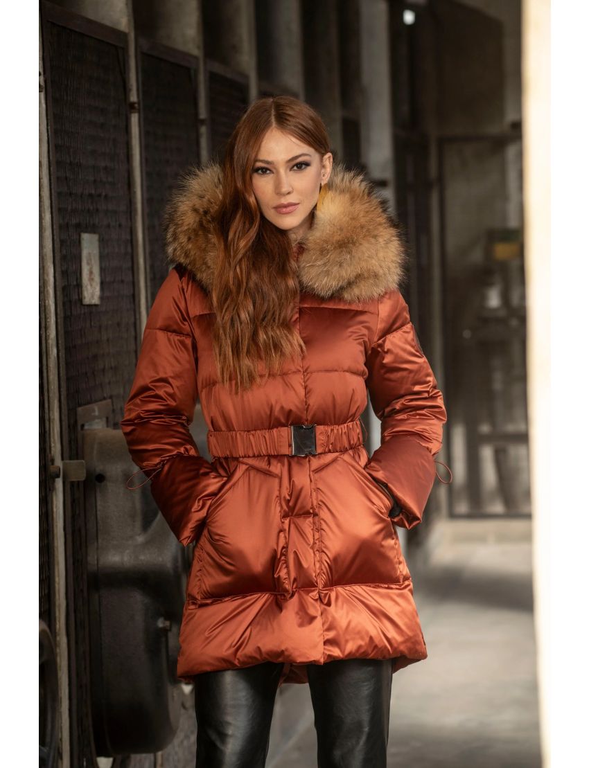 PIUMINO 3/4 6019 C/ CINTO