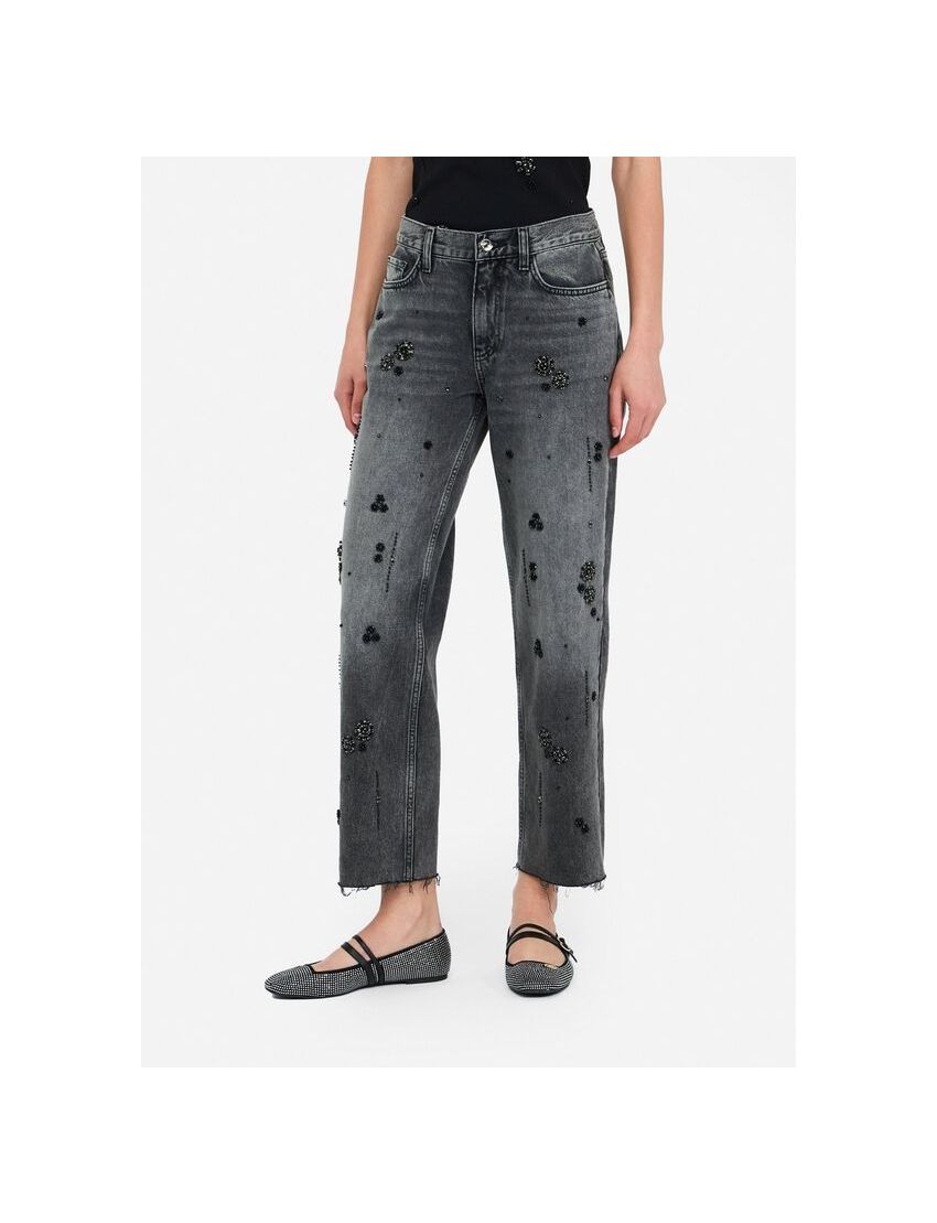 CALÇAS DENIM UF5115 PRETA