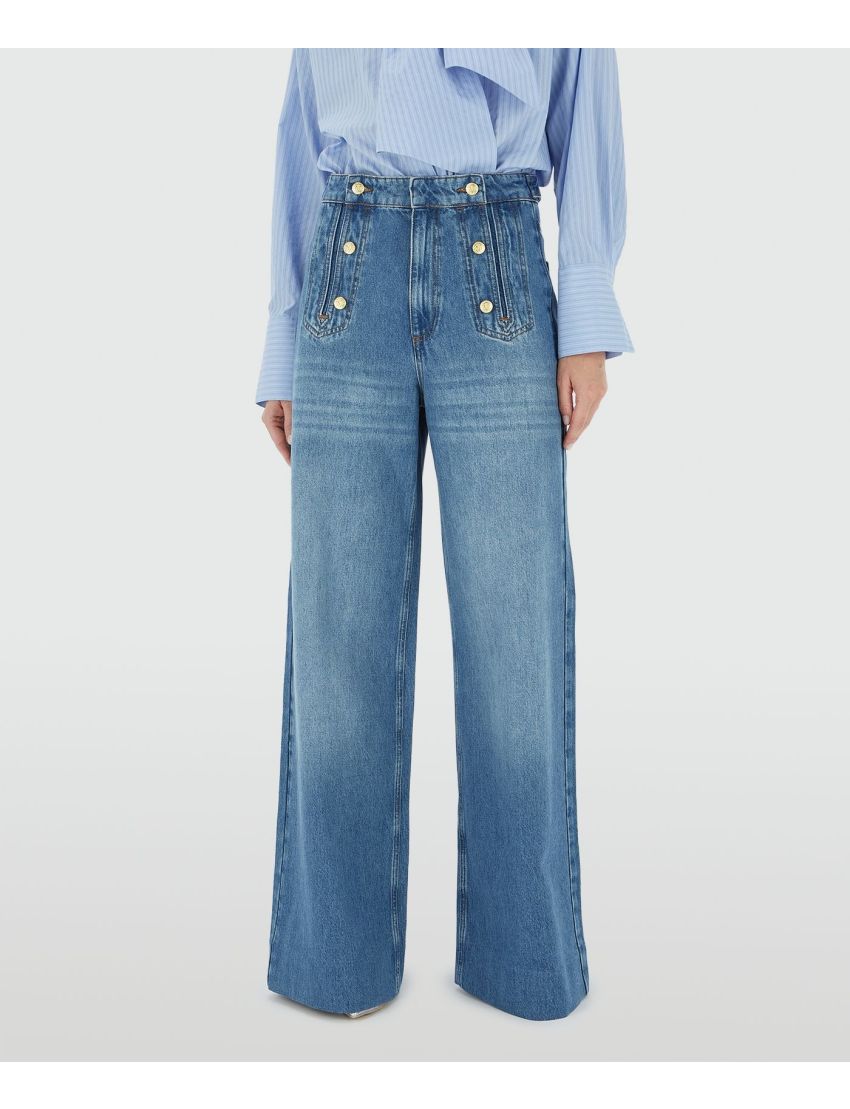 CALÇAS DENIM RUMO WIDE-LE