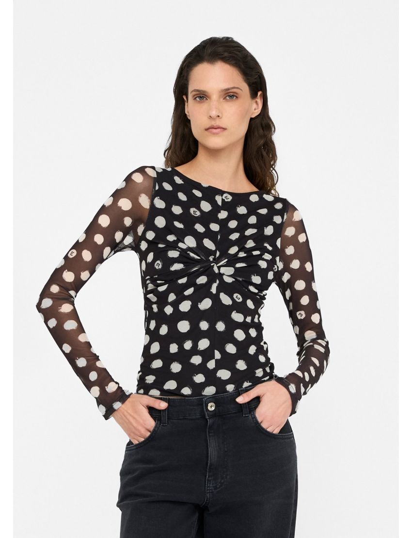 CAMISOLA UF5269 POLKA DOT