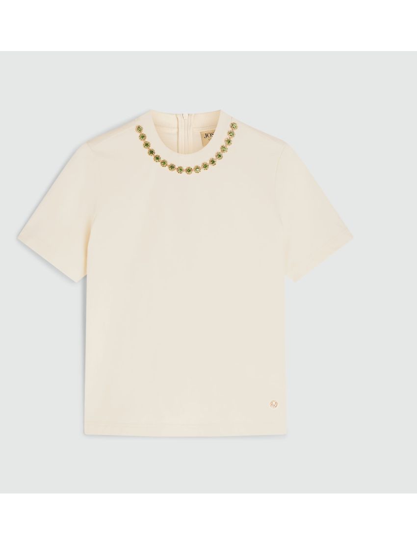 T-SHIRT ROSINA C/ COLAR F