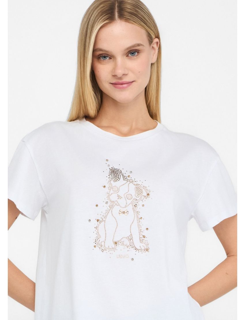 T-SHIRT MF5412 ESTAMPA CÃ