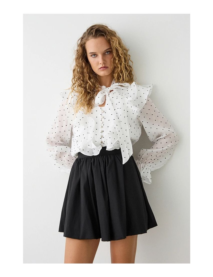 CAMISA 216002 POLKA DOTS 