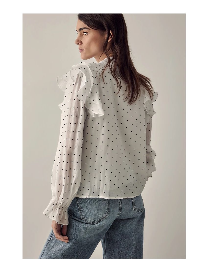 CAMISA 216002 POLKA DOTS 