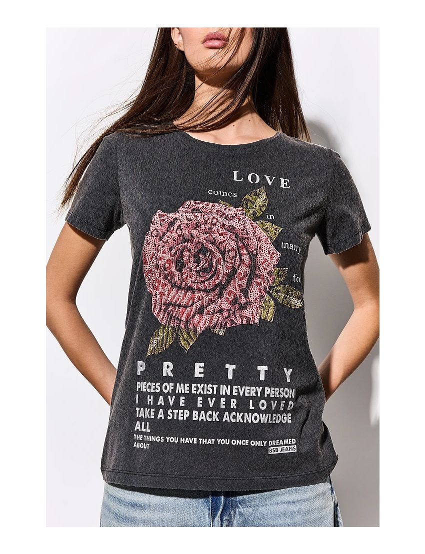T-SHIRT 210009 C/ PRINT F