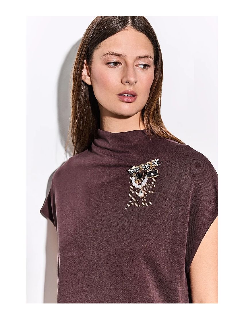 BLUSA 210001 C/ ALFINETE 