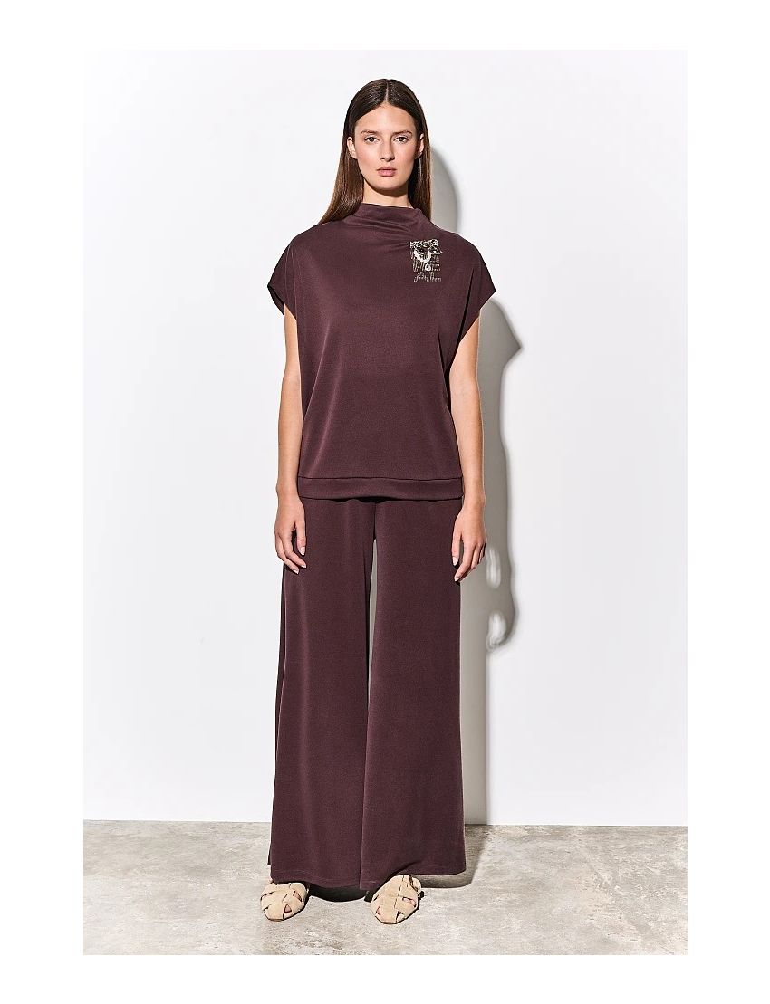 BLUSA 210001 C/ ALFINETE 