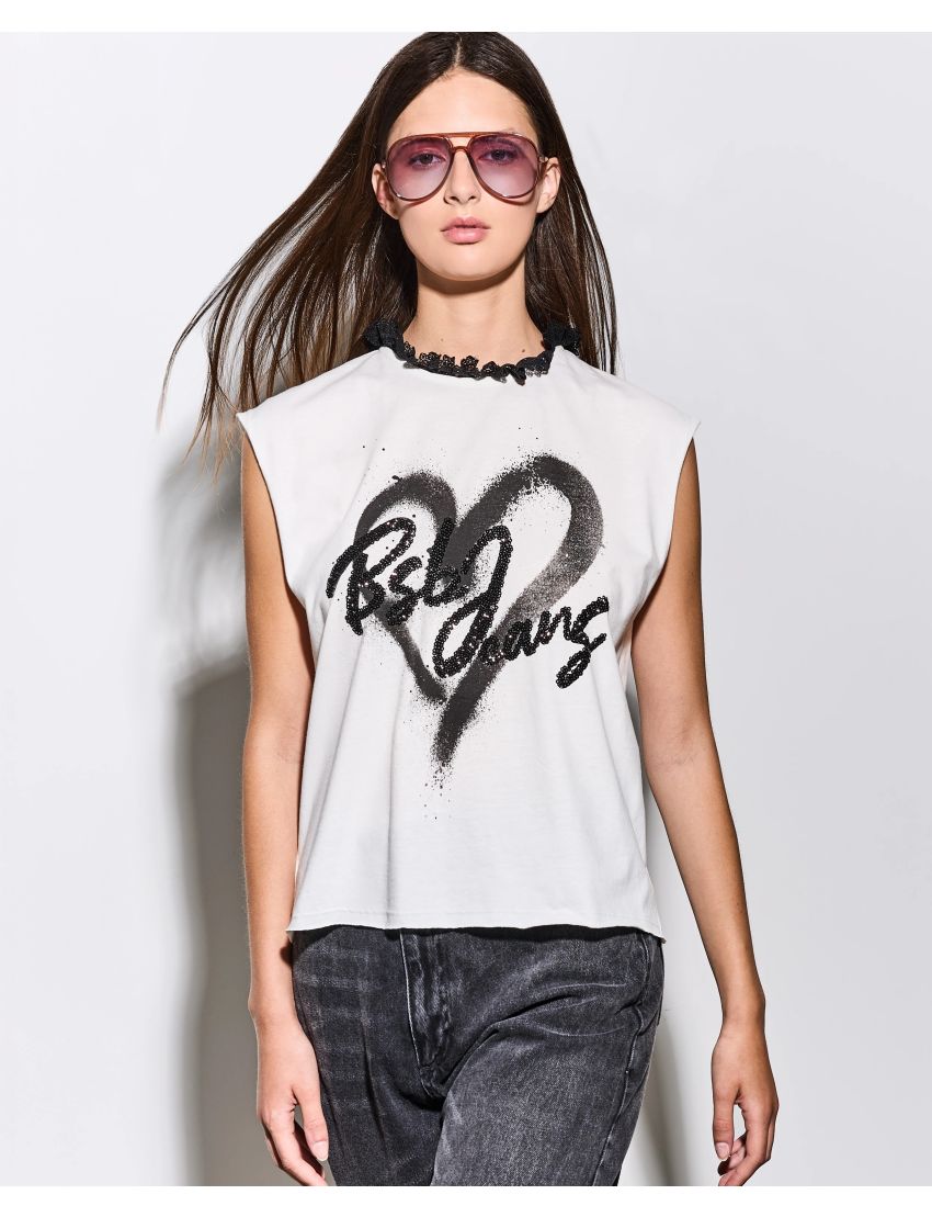 T-SHIRT CAVA 210023 BRANC