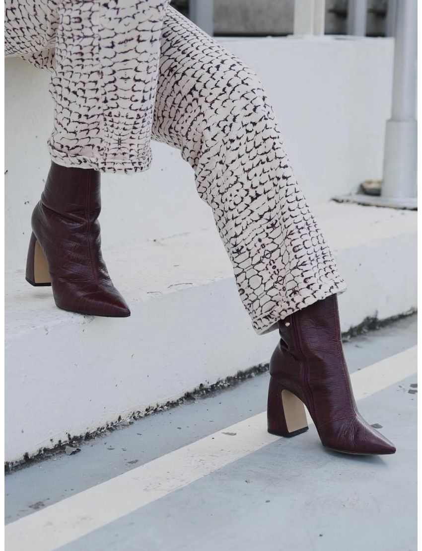 BOTINS 2626001 PELE CROCO