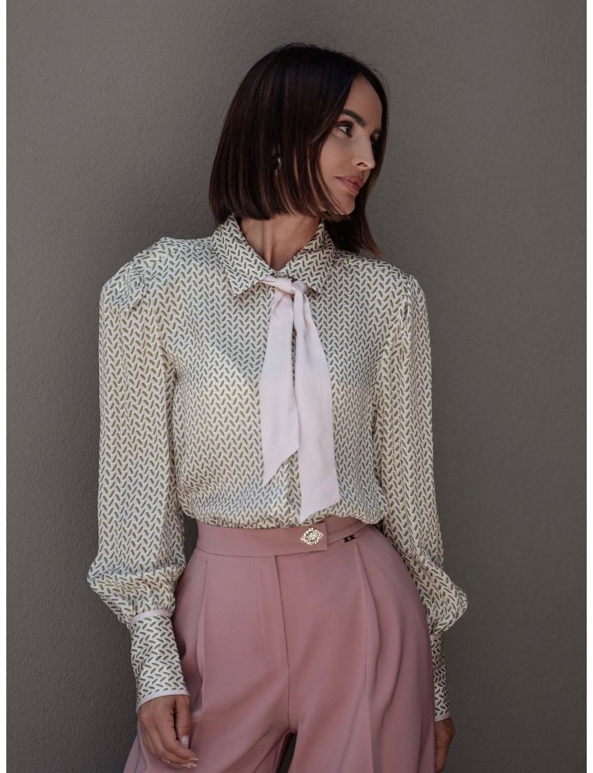 CAMISA WT6019 SEDA PRINT 