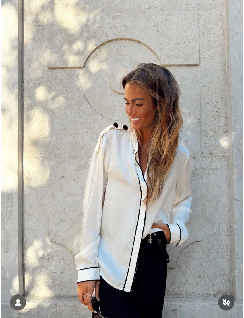 CAMISA WT6027 SEDA C/ BOT