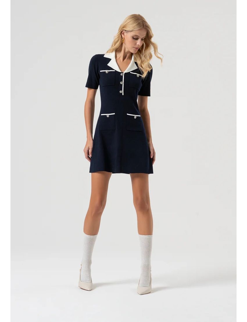 VESTIDO MINI WD5010 MALHA