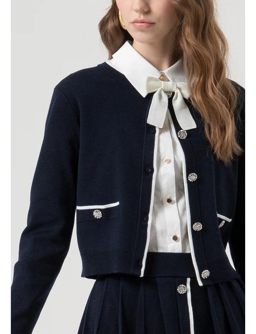 CARDIGAN CURTO WT8023 BOT