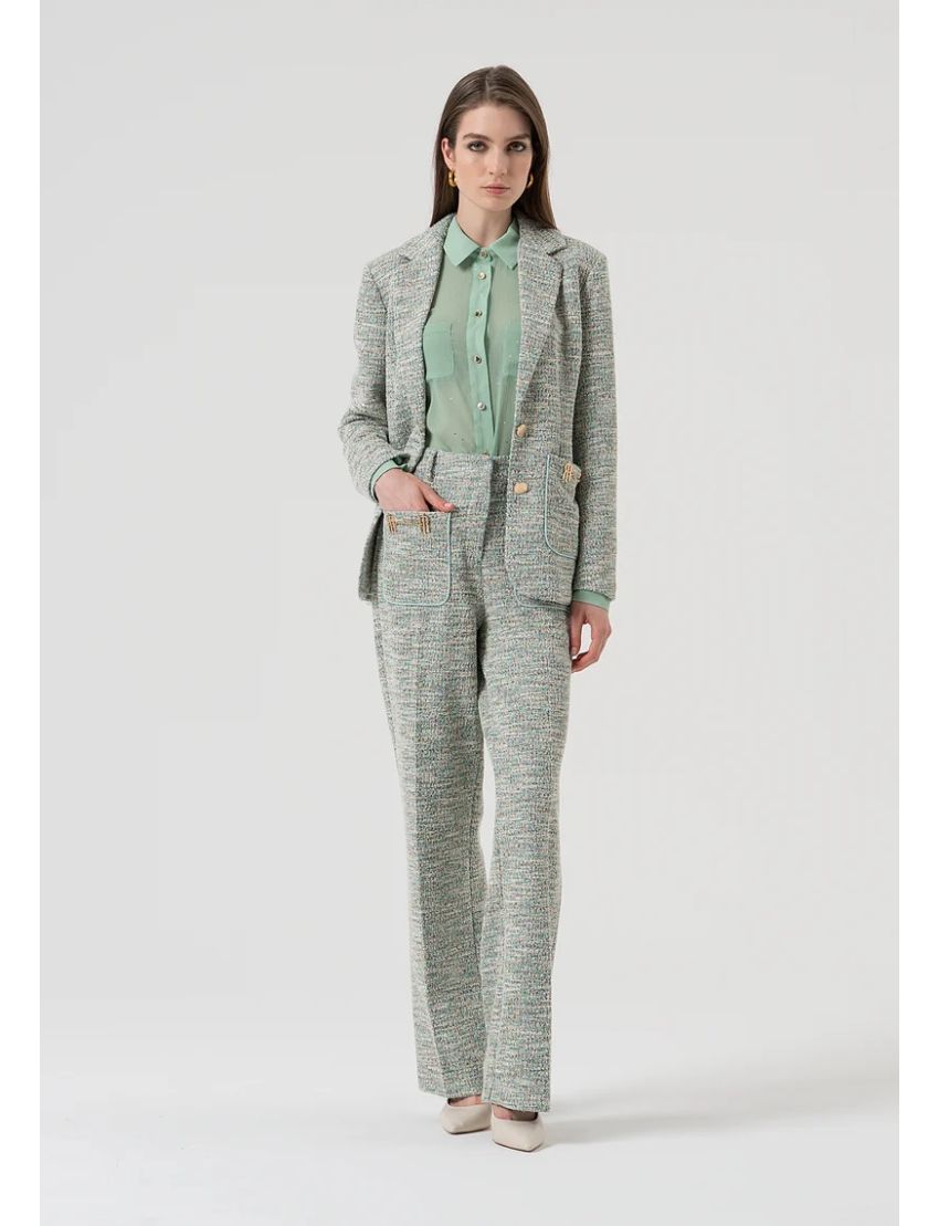 CALÇAS WVS008 TWEED C/ AL