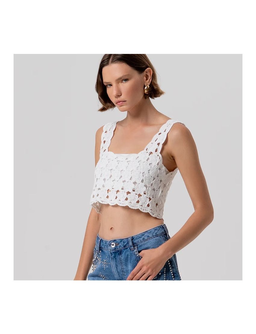 CROP TOP ST4017 MALHA CRO