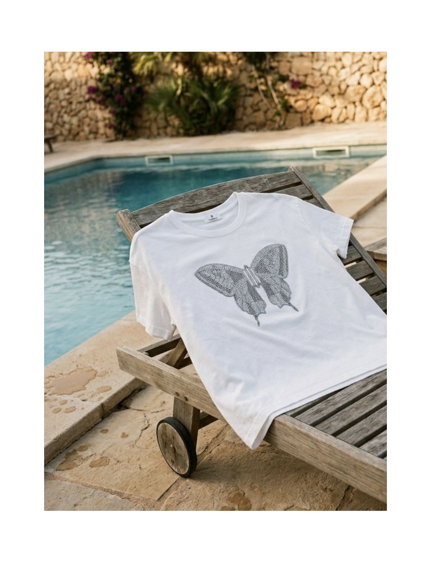 T-SHIRT CURTA ST3046 C/ B