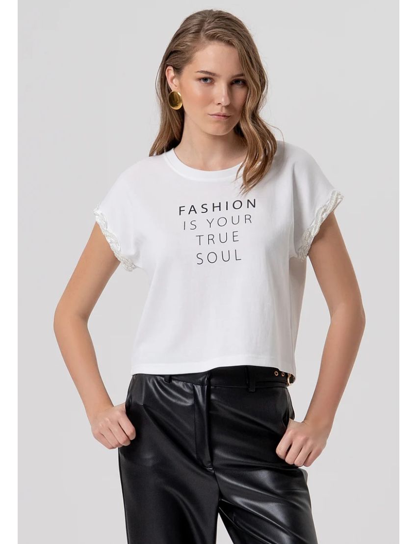 T-SHIRT CURTA ST3051 C/ P