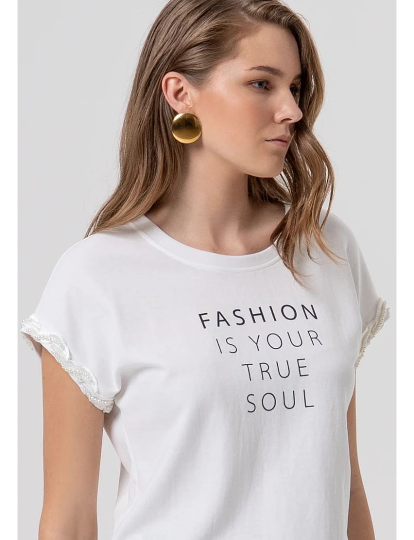 T-SHIRT CURTA ST3051 C/ P