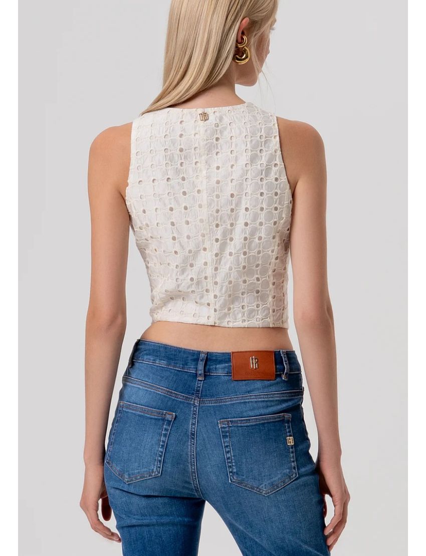 TOP SJ5010 BORDADO INGLÊS