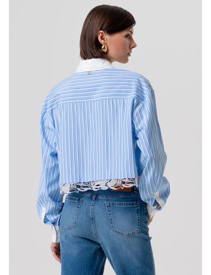 CAMISA CROP ST6007 RISCAS