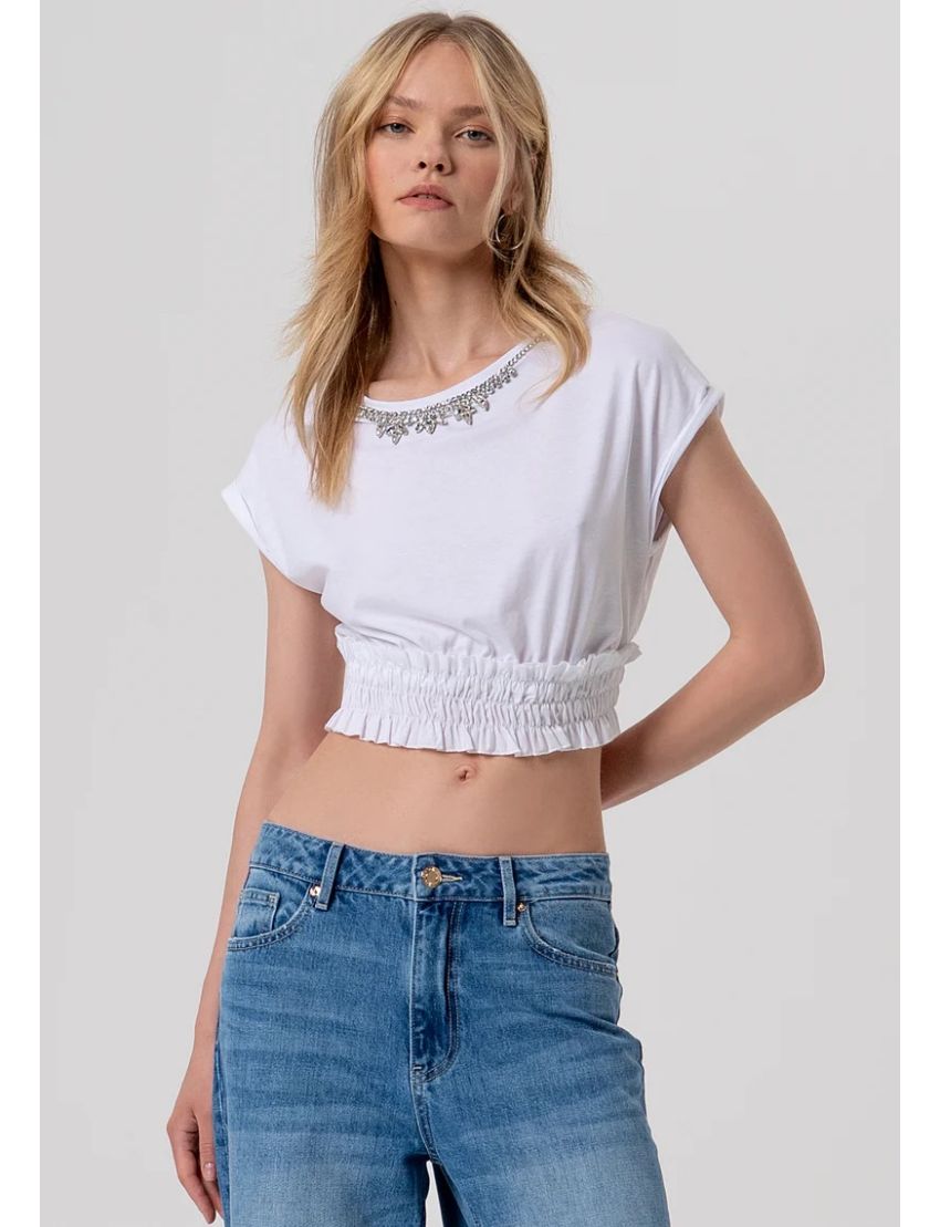 T-SHIRT CROP ST3037 GOLA 