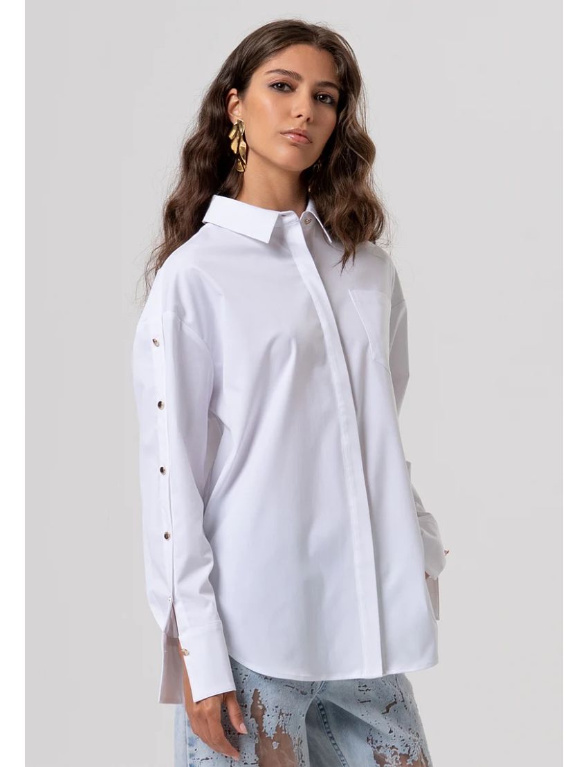 CAMISA OVER ST6005 POPLIN