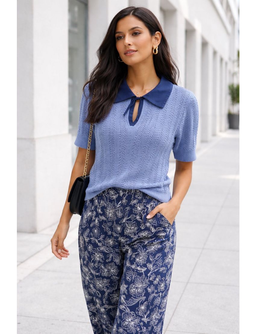 POLO 01237T MALHA CROCHET