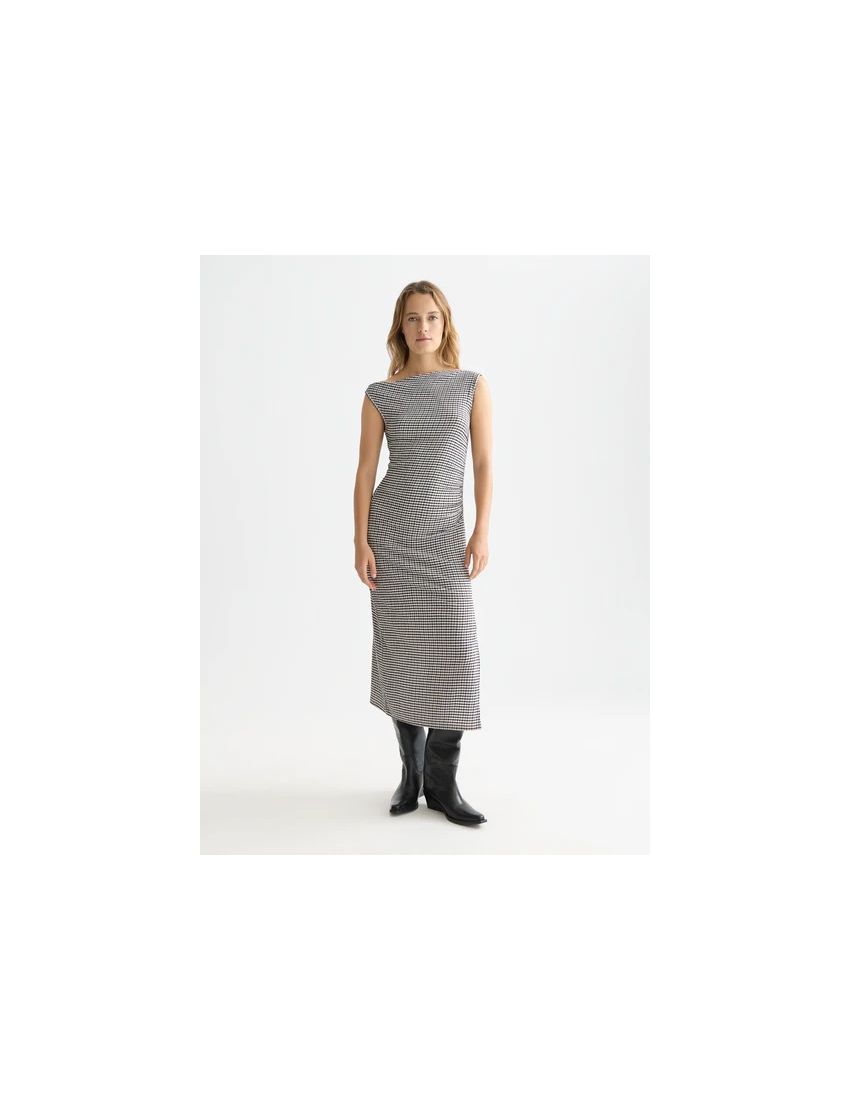 VESTIDO MIDI 01422T XADRE