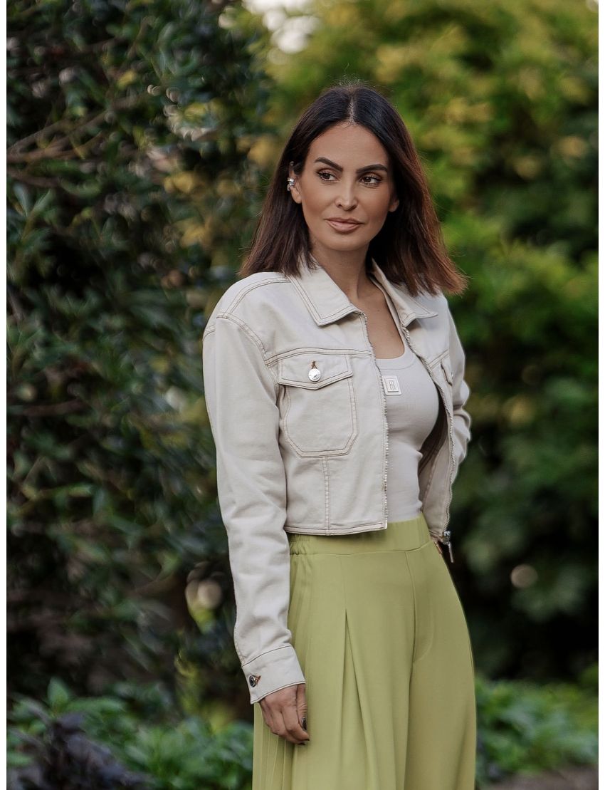 CASACO DENIM SJ1015 CROP 