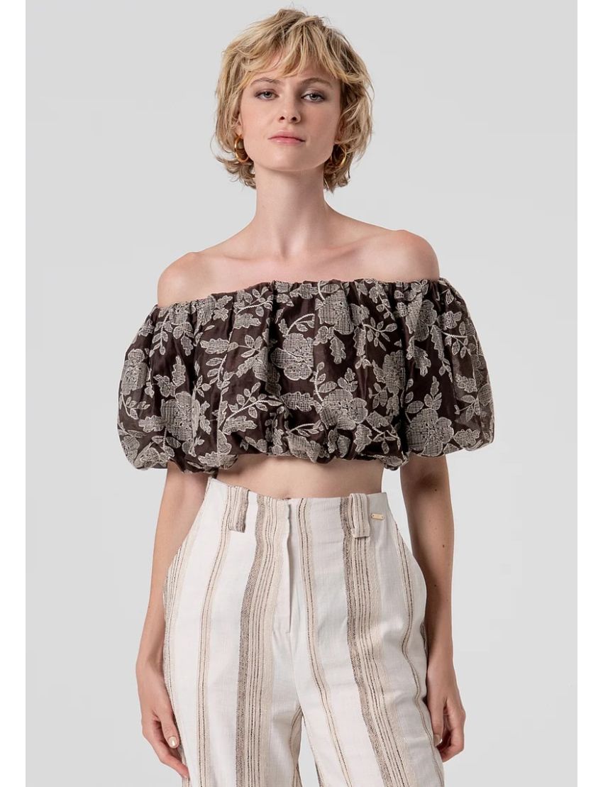 CROP TOP ST1004 BORDADO O